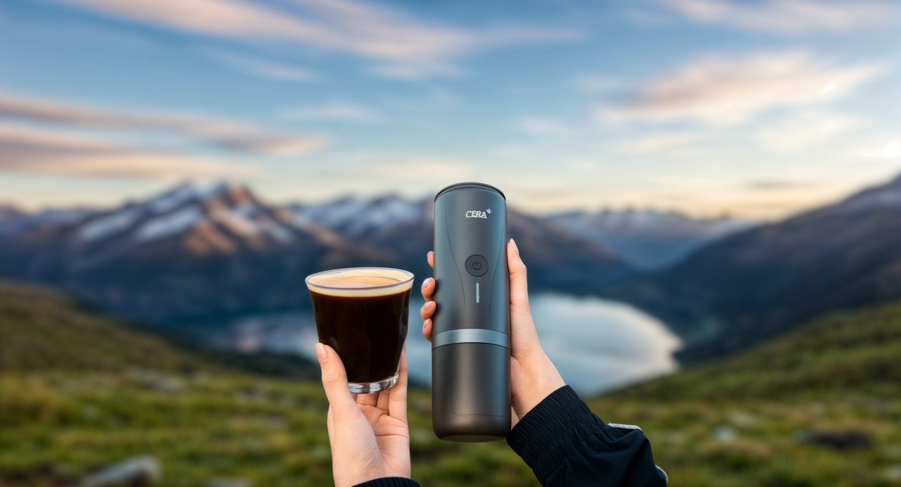 便携式浓缩咖啡机图片